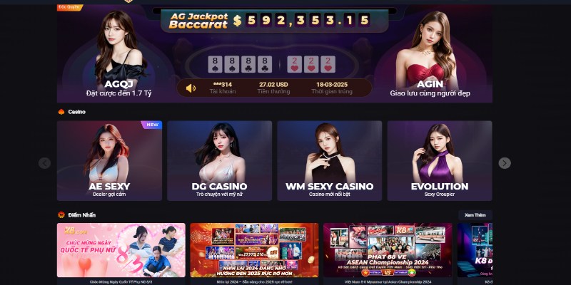 Đôi nét về sảnh cược thú vị casino 88AA