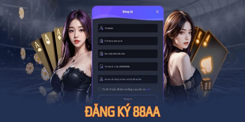 Đăng ký tài khoản 88AA