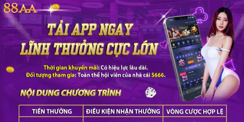 Sảnh khuyến mãi 88AA ngập tràn thưởng lớn mỗi ngày